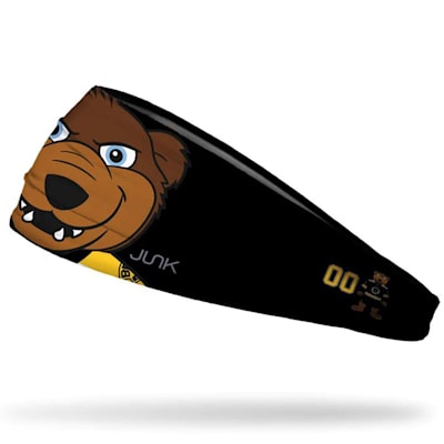  (JUNK Brands Mascot Headband - Boston Bruins)