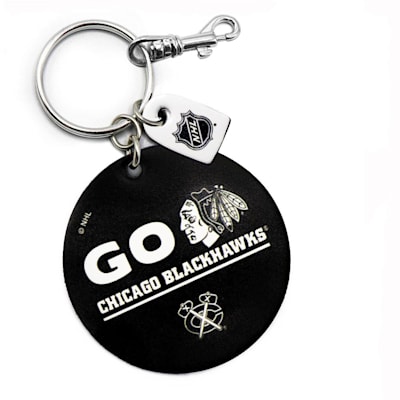  (Leather Treaty Key Chain - Chicago Blackhawks)