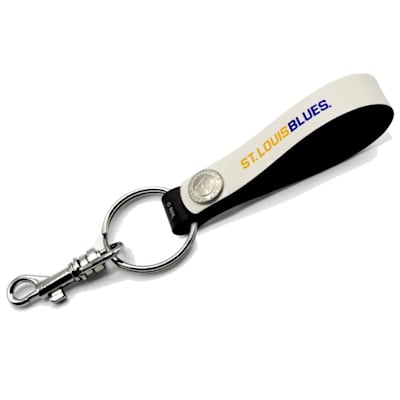  (Leather Treaty Keychain Loop - St. Louis Blues)
