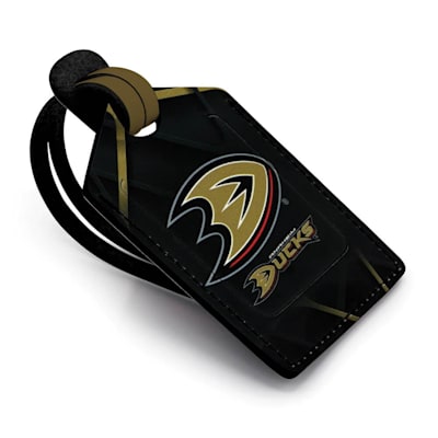  (Leather Treaty Luggage Tag - Anaheim Ducks)