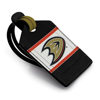  (Leather Treaty Luggage Tag - Anaheim Ducks)