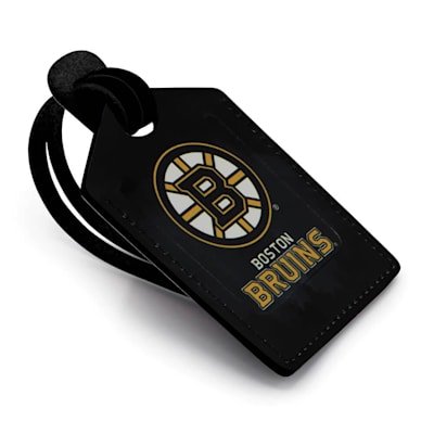  (Leather Treaty Luggage Tag - Boston Bruins)