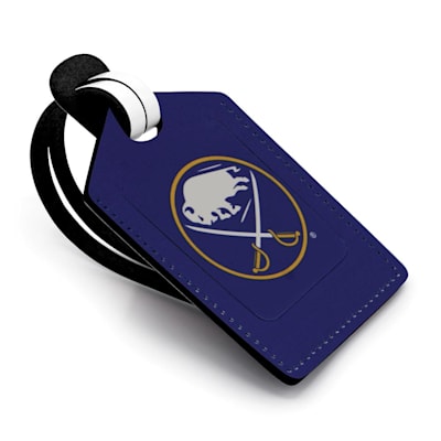  (Leather Treaty Luggage Tag - Buffalo Sabres)