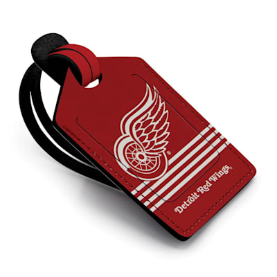  (Leather Treaty Luggage Tag - Detroit Red Wings)