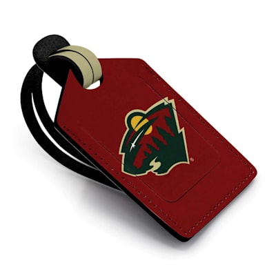  (Leather Treaty Luggage Tag - Minnesota Wild)