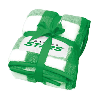  (Logo Brands Buffalo Check Fleece - Dallas Stars)