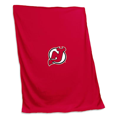  (Logo Brands Sweatshirt Blanket - NJ Devils)