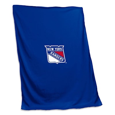  (Logo Brands Sweatshirt Blanket - NY Rangers)