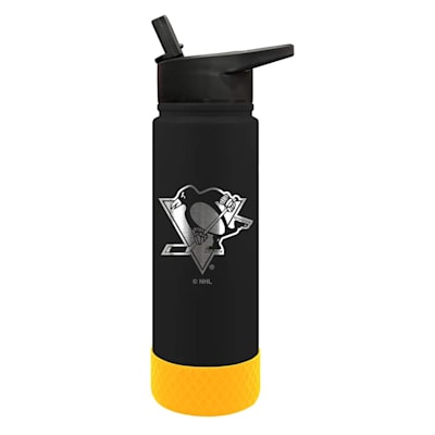  (Great American Products Thirst Water Bottle 24oz - Pittsburgh Penguins)