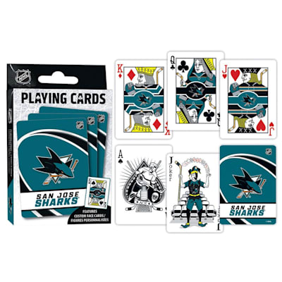  (MasterPieces NHL Playing Cards - San Jose Sharks)