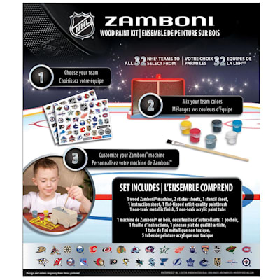  (MasterPieces NHL Zamboni Wood Paint Kit)