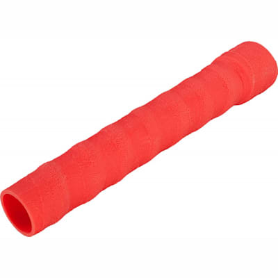 Three Tacki-mac Hockey Stick Grips-Command Long Textured Wrap-9" Red Wrapped 3 