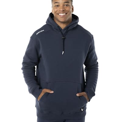  (Bauer Team Ultimate Hoodie - Heather Navy - Adult)