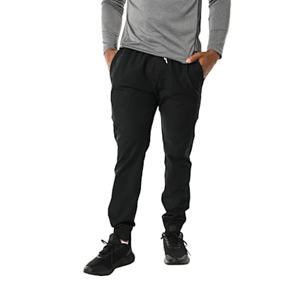 Bauer Team Woven Jogger - Black - Youth | Pure Hockey Equipment