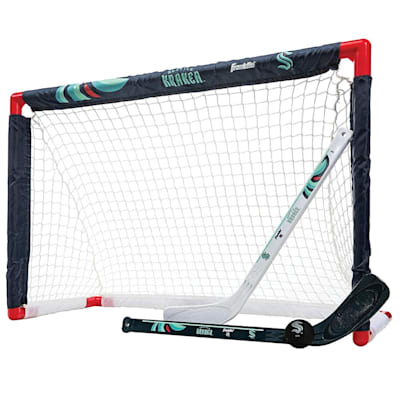  (Franklin NHL Team Mini Hockey Goal Set - Seattle Kraken)