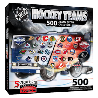  (MasterPieces NHL 500pc Zamboni Shape Puzzle)