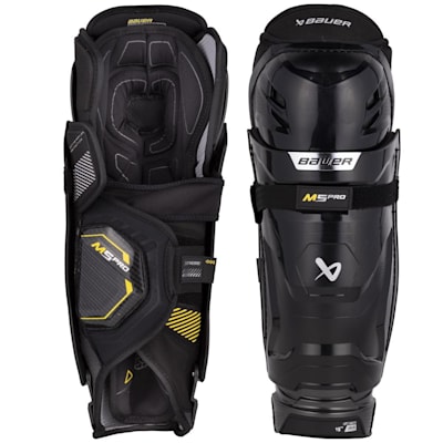  (Bauer Supreme M5 Pro Hockey Shin Guards - Intermediate)