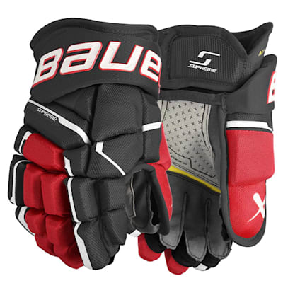  (Bauer Supreme MACH Hockey Gloves - Junior)