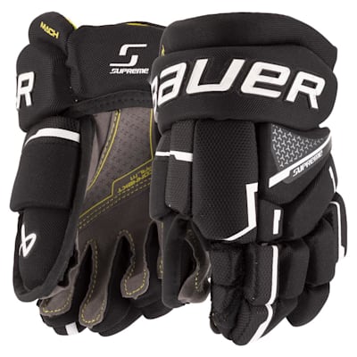  (Bauer Supreme MACH Hockey Gloves - Youth)