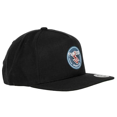  (Puck Star Hockey Urban Logo Snapback Hat - Adult)