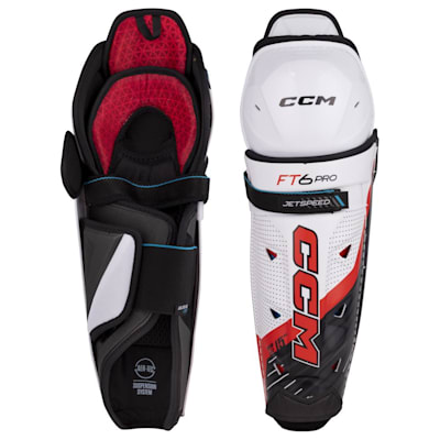  (CCM JetSpeed FT6 Pro Hockey Shin Guards - Junior)