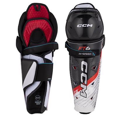  (CCM JetSpeed FT6 Hockey Shin Guards - Junior)