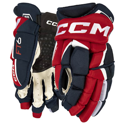 Youth hockey gloves top