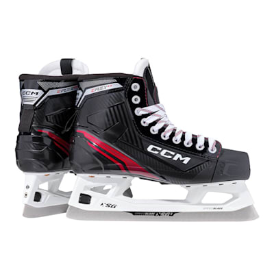  (CCM EFlex E6.5 Ice Hockey Goalie Skates - Junior)