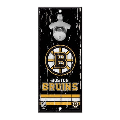  (Wincraft Bottle Opener Sign - Boston Bruins)