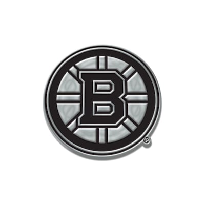  (Wincraft Chrome Free Form Auto Emblem - Boston Bruins)