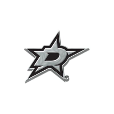  (Wincraft Chrome Free Form Auto Emblem - Dallas Stars)