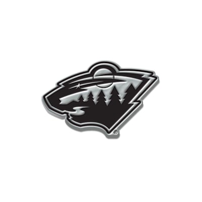  (Wincraft Chrome Free Form Auto Emblem - Minnesota Wild)