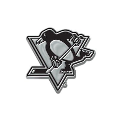  (Wincraft Chrome Free Form Auto Emblem - Pittsburgh Penguins)
