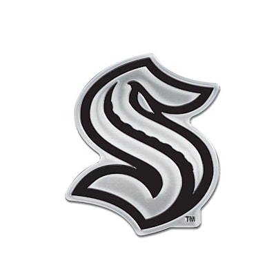  (Wincraft Chrome Free Form Auto Emblem - Seattle Kraken)