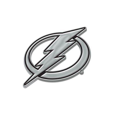  (Wincraft Chrome Free Form Auto Emblem - Tampa Bay Lightning)