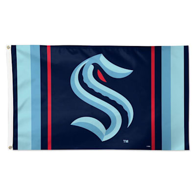  (Wincraft NHL 3' x 5' Deluxe Flag - Seattle Kraken)