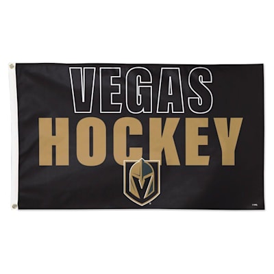 (Wincraft NHL 3' x 5' Deluxe Flag - Vegas Golden Knights)