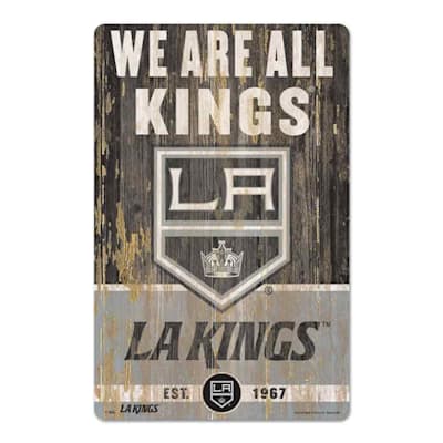  (Wincraft Slogan NHL Wood Sign - 11" x 17" - LA Kings)