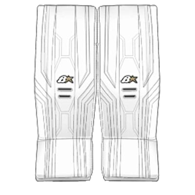 (Brians OPTiK X3 Goalie Leg Pads - Junior)