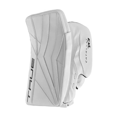 True Catalyst 7x3 Goalie Hockey Glove - Senior - White