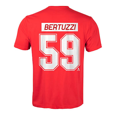  (Levelwear Detroit Red Wings Name & Number T-Shirt - Bertuzzi - Adult)