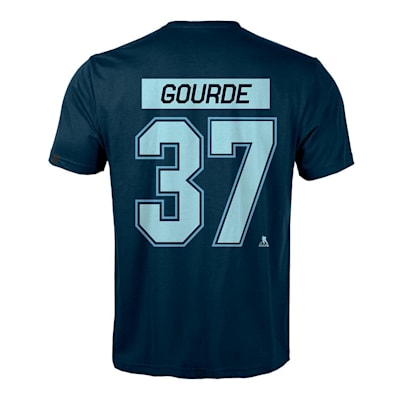  (Levelwear Seattle Kraken Name & Number T-Shirt - Gourde - Adult)
