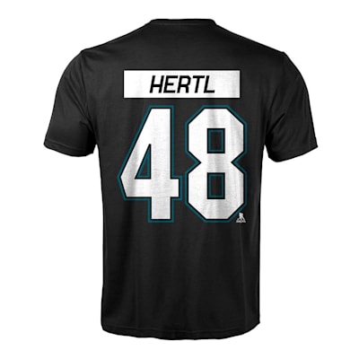  (Levelwear San Jose Sharks Name & Number T-Shirt - Hertl - Adult)