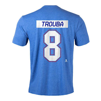  (Levelwear New York Rangers Name & Number T-Shirt - Trouba - Adult)