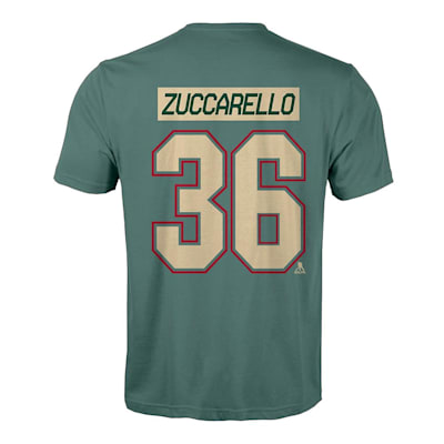  (Levelwear Minnesota Wild Name & Number T-Shirt - Zuccarello - Adult)