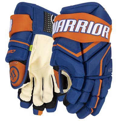 Orange hockey store gloves