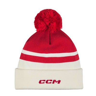  (CCM Team Pom Knit Fleece Lind Hat - Adult)