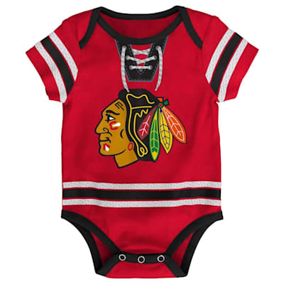  (Outerstuff Hockey Pro Team Onesie - Chicago Blakchawks - Infant)