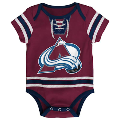  (Outerstuff Hockey Pro Team Onesie - Colorado Avalanche - Infant)