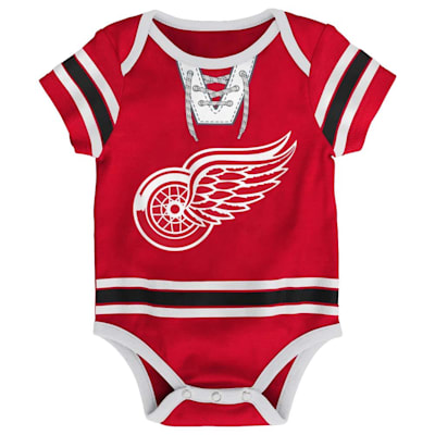  (Outerstuff Hockey Pro Team Onesie - Detroit Red Wings - Infant)